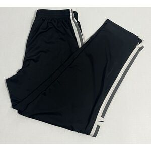 Y2K Vintage Nike Men's XL Black Straight Baggy Leg Gray Tag Sweatpants